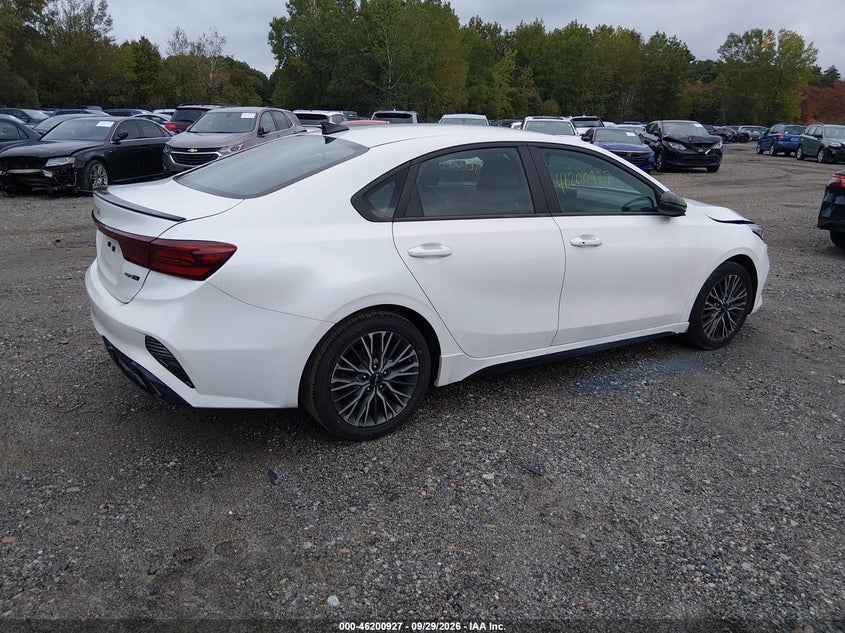 Vin: 3kpf54ad1pe593681, lot: 46700840, kia fuerte gt-line 20234
