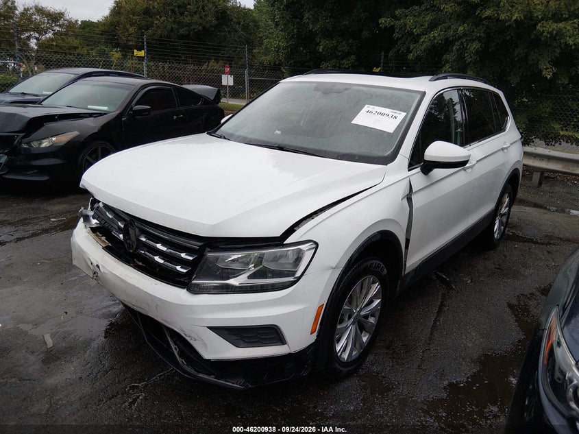 Vin: 3vv3b7ax2jm109328, lot: 46700850, volkswagen tiguan 2.0t se/2.0t sel 20182