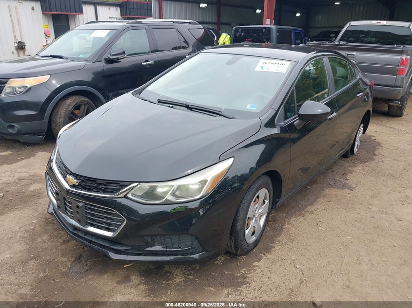 2017 Chevrolet Cruze, Rear, IAAI, VIN 1G1BC5SM0H7220120 — photo 2