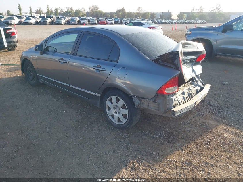 Vin: 19xfa1f55ae027283, lot: 46700860, honda civic lx 20103
