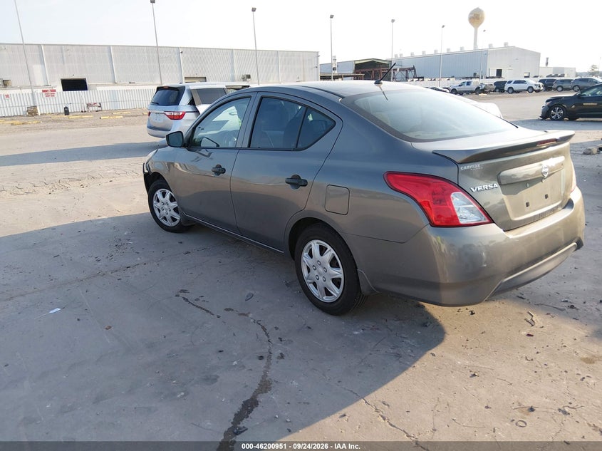 Vin: 3n1cn7apxhl847872, lot: 46700863, nissan versa 1.6 s+ 20173