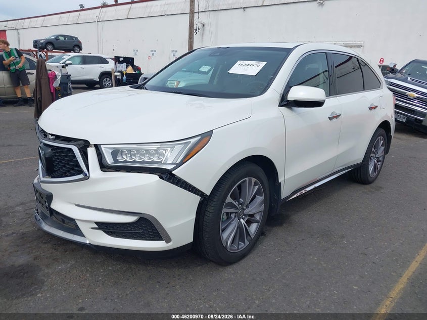 Vin: 5j8yd4h52jl018242, lot: 46700882, acura mdx technology package   acurawatch plus pkg 20182