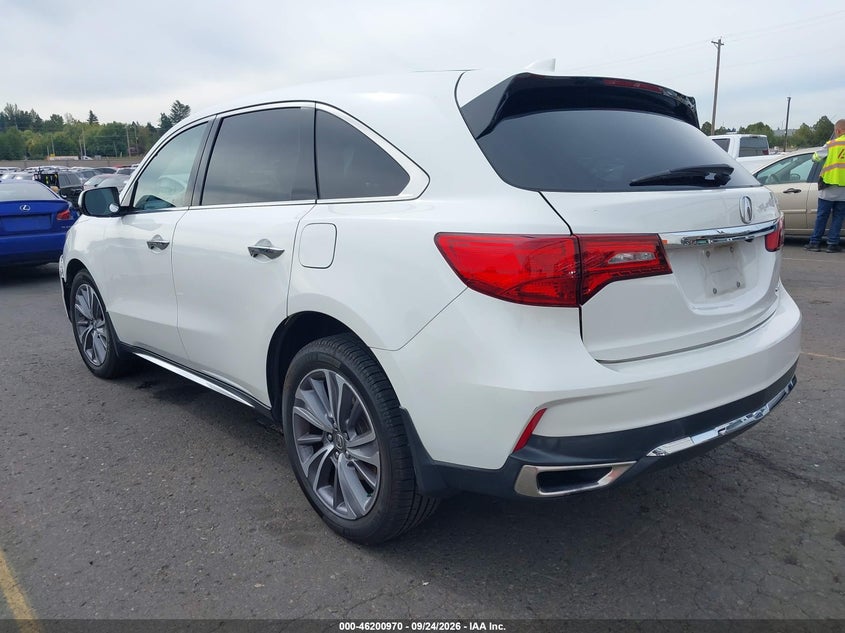 Vin: 5j8yd4h52jl018242, lot: 46700882, acura mdx technology package   acurawatch plus pkg 20183
