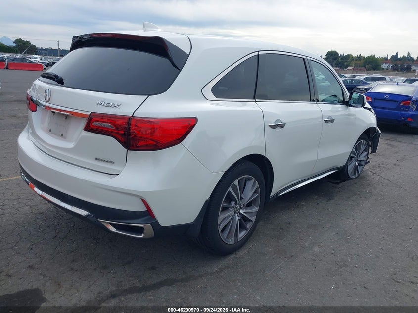 Vin: 5j8yd4h52jl018242, lot: 46700882, acura mdx technology package   acurawatch plus pkg 20184