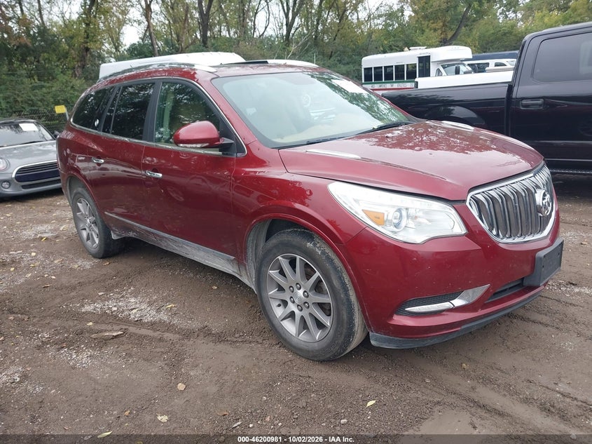 Vin: 5gakvbkd3hj173167, lot: 46700893, buick enclave leather 2017 img_1