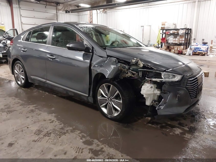 Vin: kmhc05lc0ku144235, lot: 46700895, hyundai ioniq hybrid limited 2019 img_1