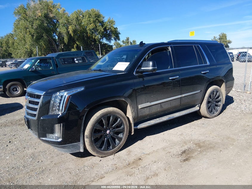Vin: 1gys4bkj0gr396090, lot: 46700910, cadillac escalade luxury collection 20162