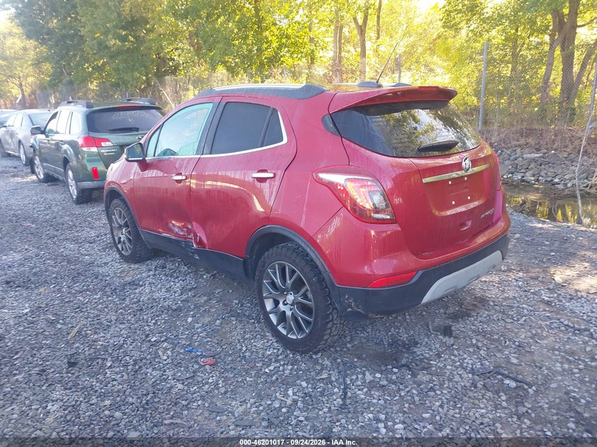 Vin: kl4cj2sb5kb771608, lot: 46700929, buick encore awd sport touring 20193