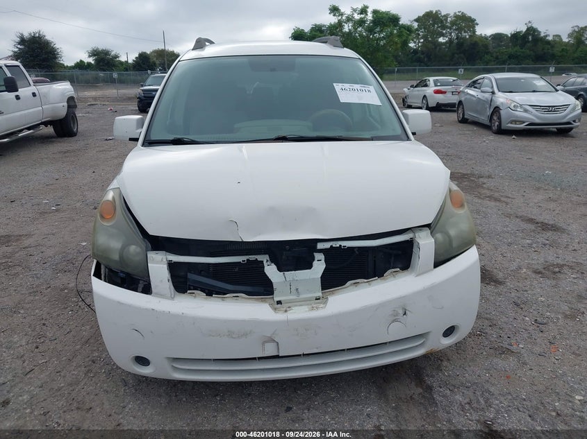 NISSAN QUEST 2005 VIN 5N1BV28U05N120710