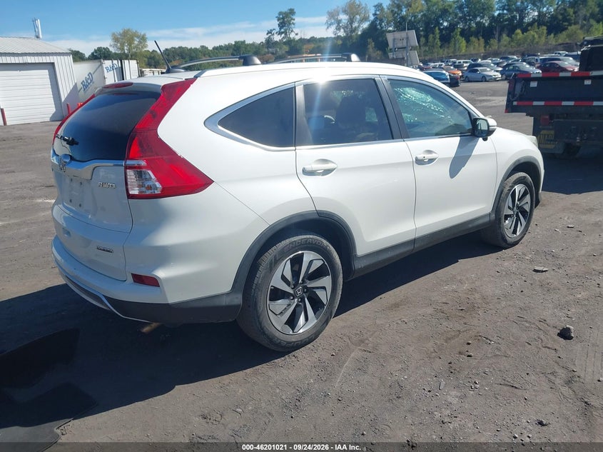 Vin: 5j6rm4h90gl091022, lot: 46700932, honda cr-v touring 20164