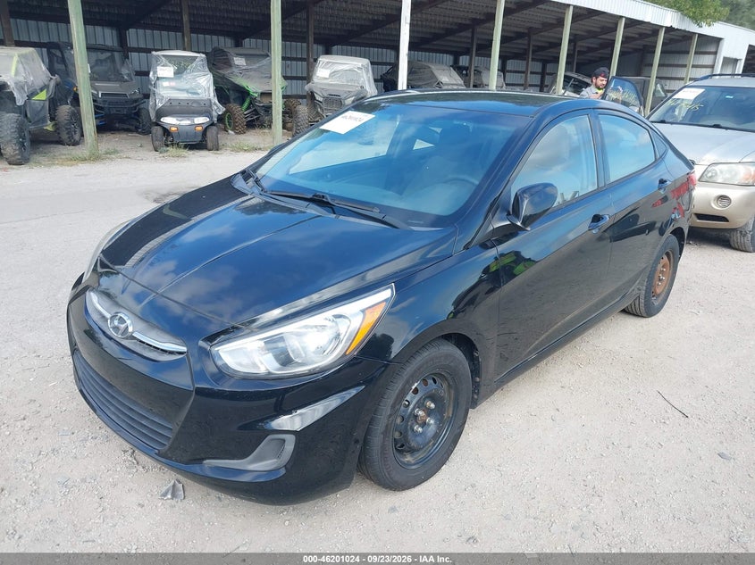 Vin: kmhct4ae8gu114378, lot: 46700936, hyundai accent se 20162