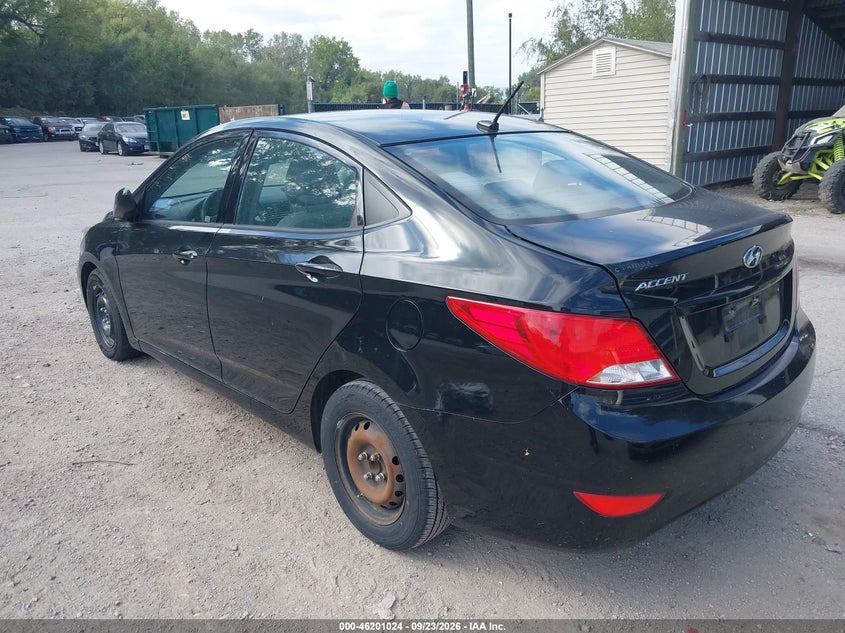 Vin: kmhct4ae8gu114378, lot: 46700936, hyundai accent se 20163