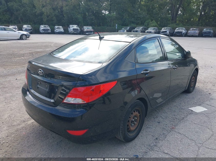 Vin: kmhct4ae8gu114378, lot: 46700936, hyundai accent se 20164