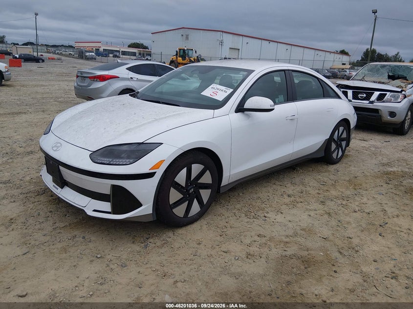 Vin: kmhm24aa2sa093462, lot: 46700948, hyundai ioniq 6 se 20252