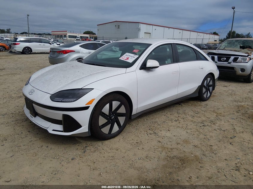 Vin: kmhm24aa2sa093462, lot: 46700948, hyundai ioniq 6 se 20252