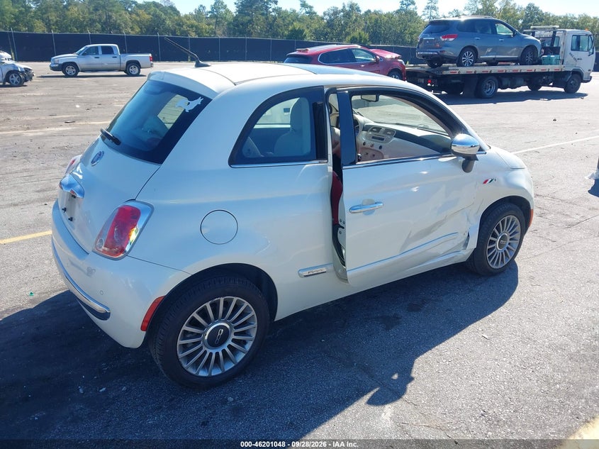 FIAT 500 2013 VIN 3C3CFFCR7DT663491