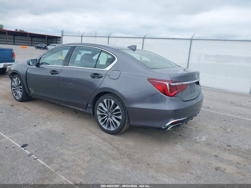 Vin: jh4kc1f53jc001585, lot: 46700979, acura rlx 20183