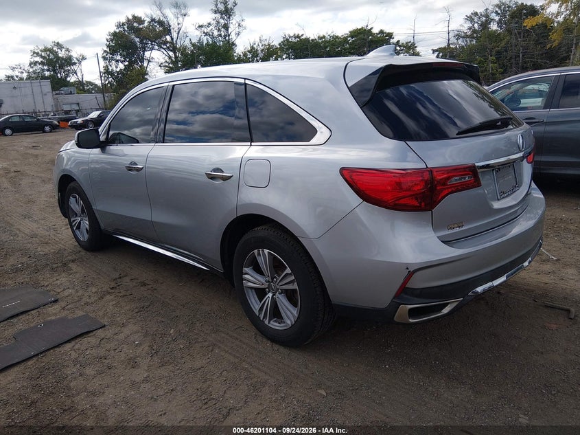 Vin: 5j8yd4h37ll051867, lot: 46701016, acura mdx standard 20203