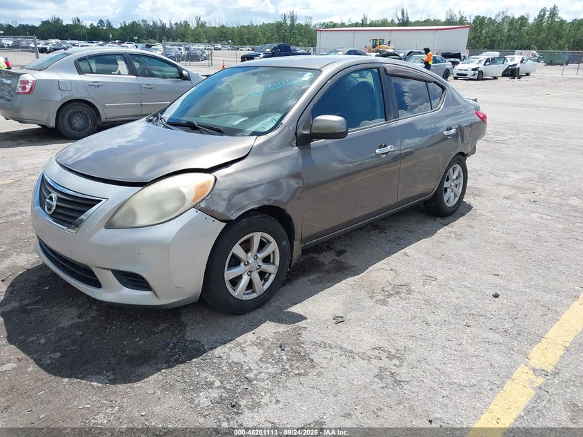 Vin: 3n1cn7ap5dl873192, lot: 46701025, nissan versa 1.6 sl 20132