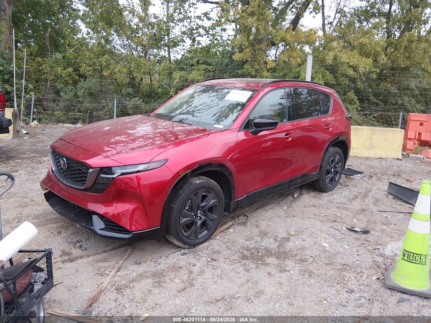 Vin: jm3kmdha0t0140126, lot: 46701026, mazda cx-5 2.5 s premium 20262