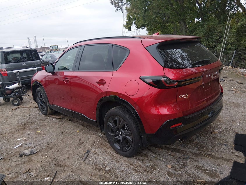 Vin: jm3kmdha0t0140126, lot: 46701026, mazda cx-5 2.5 s premium 20263