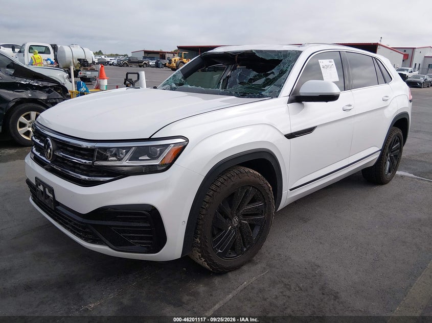 Vin: 1v2fe2ca5nc225269, lot: 46701029, volkswagen atlas cross sport 3.6l v6 sel premium r-line 20222