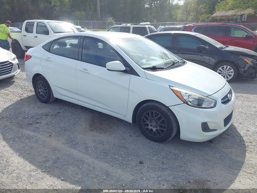 2015 Hyundai Accent Gls, Левый перёд, IAAI, VIN KMHCT4AE1FU883948