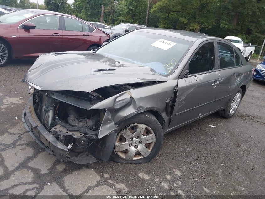 Vin: 5npet4ac4ah609089, lot: 46701038, hyundai sonata gls 20102