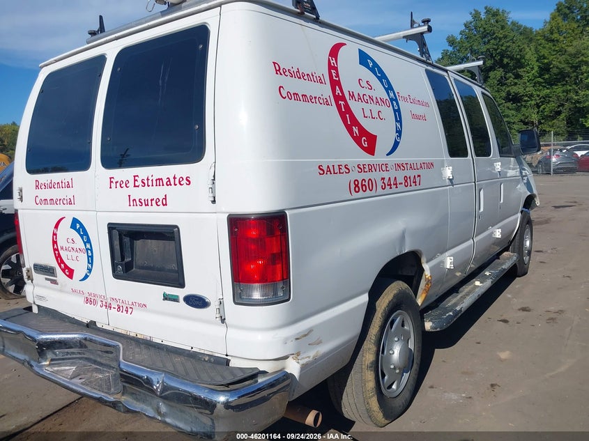 Vin: 1ftne2ew7dda53891, lot: 46701076, ford e-250 commercial 20134