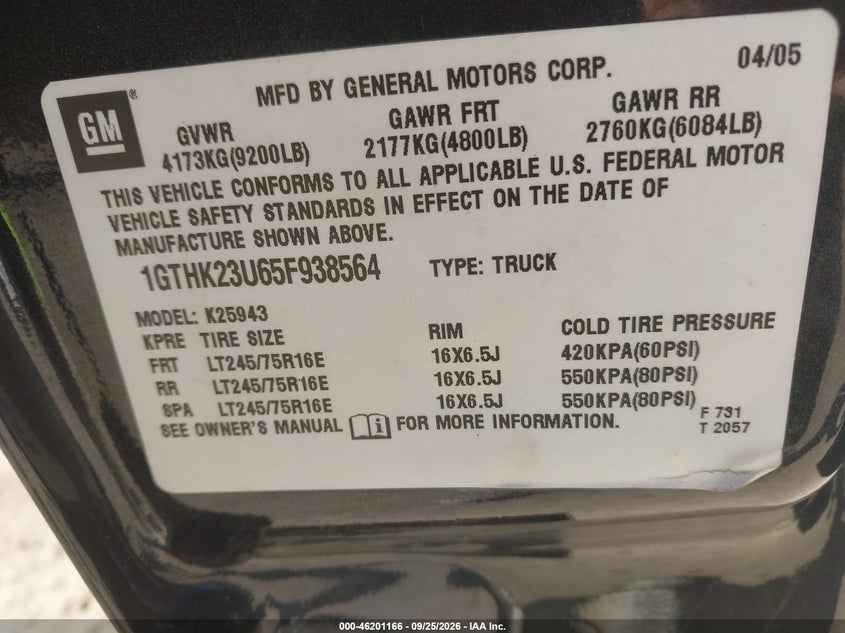 2005 GMC SIERRA 2500HD SLE · Фото 9