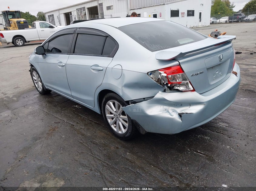 Vin: 2hgfb2f89ch530692, lot: 46701095, honda civic sdn ex 20123
