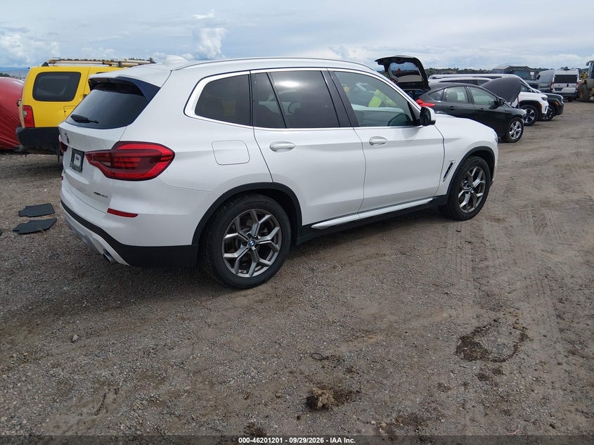 Vin: 5uxty5c08l9b82577, lot: 46701113, bmw x3 xdrive30i 20204