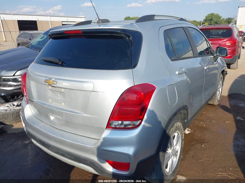 Vin: kl7cjlsb0mb304057, lot: 46701117, chevrolet trax fwd lt 20214