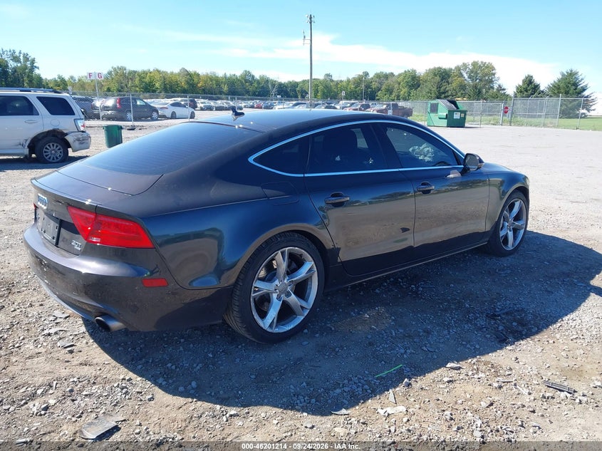 Vin: wau2gcfc0cn080539, lot: 46701126, audi a7 3.0 prestige 20124