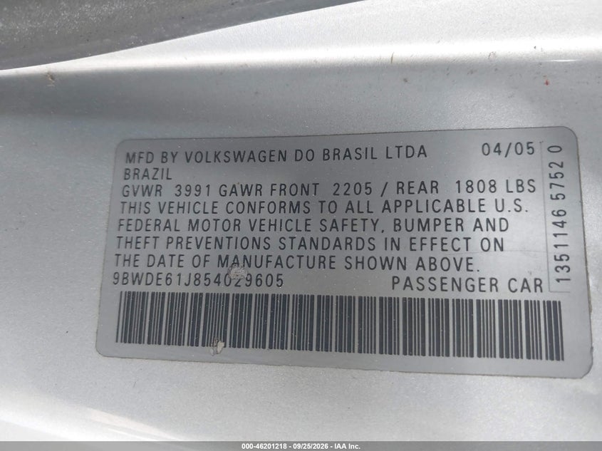 2005 VOLKSWAGEN GTI 1.8T · Фото 9