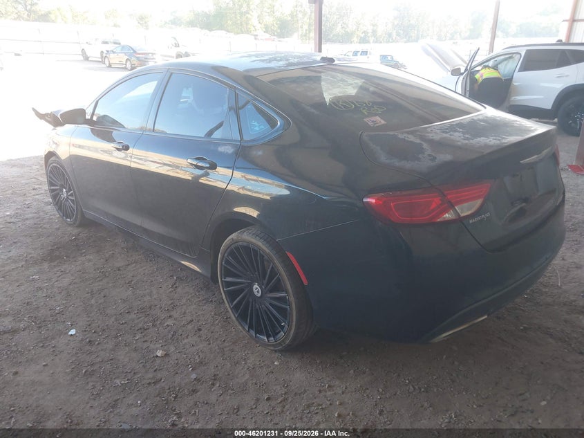Vin: 1c3cccbb6fn554227, lot: 46701142, chrysler 200 s 20153