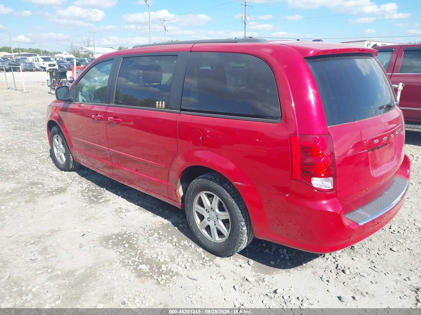 Vin: 2c4rdgcg5dr637006, lot: 46701157, dodge grand caravan sxt 20133