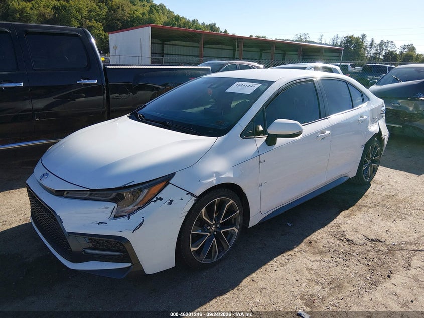 Vin: jtds4mce5mj054759, lot: 46701158, toyota corolla se 20212