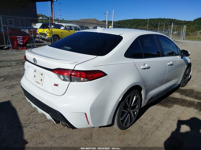 Vin: jtds4mce5mj054759, lot: 46701158, toyota corolla se 20214
