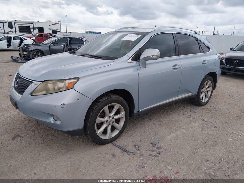 Vin: 2t2zk1ba4ac001894, lot: 46701162, lexus rx 350 20102