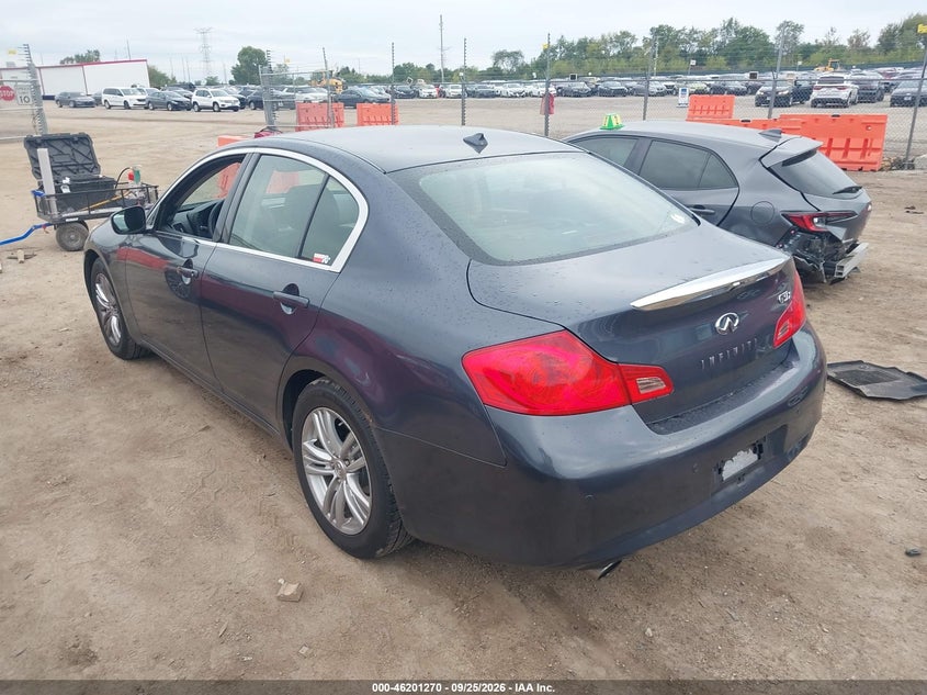 Vin: jn1cv6ar0am452025, lot: 46701182, infiniti g37x 20103