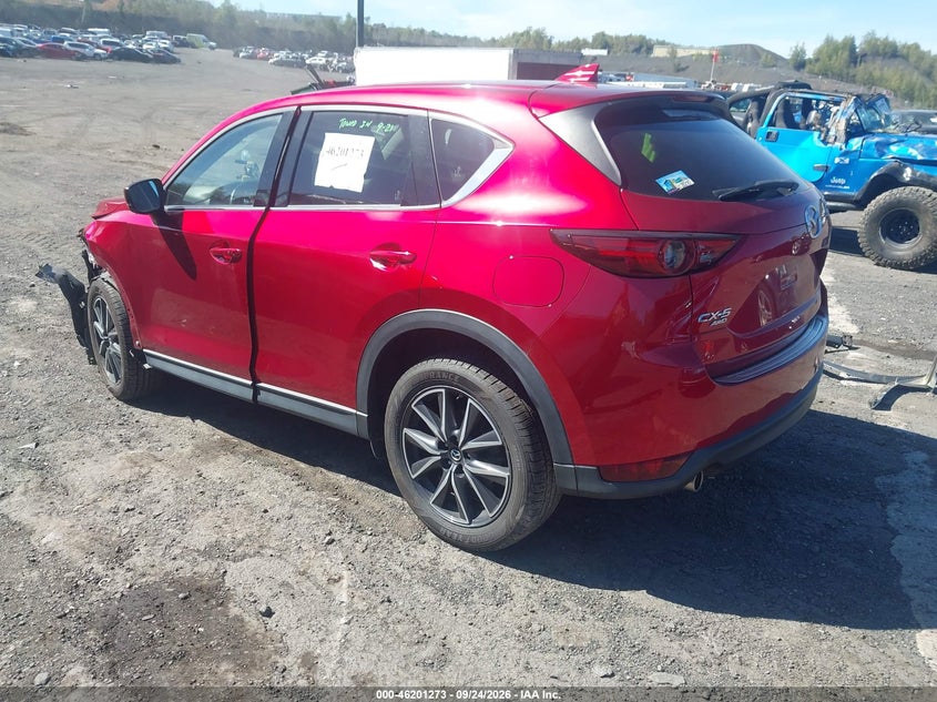 Vin: jm3kfbdm6j0372757, lot: 46701185, mazda cx-5 grand touring 20183