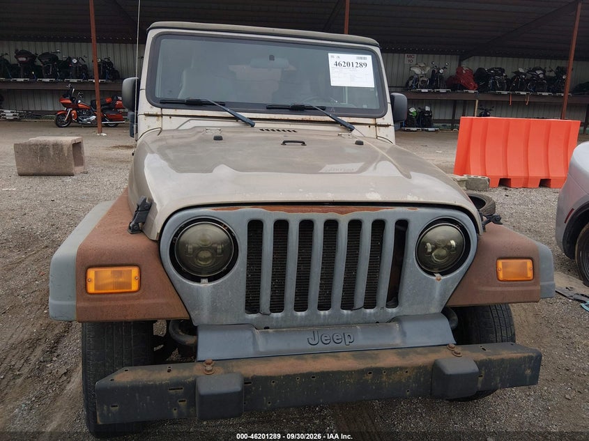 JEEP WRANGLER 2004 VIN 1J4FA39S34P700342