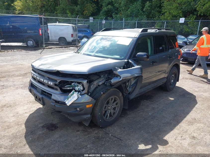 Vin: 3fmcr9b6xmra16541, lot: 46701204, ford bronco sport big bend 20212