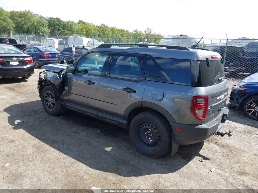 Vin: 3fmcr9b6xmra16541, lot: 46701204, ford bronco sport big bend 20213
