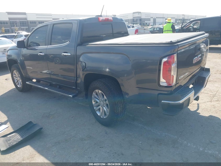 Vin: 1gtg5de31g1101613, lot: 46701207, gmc canyon slt 20163