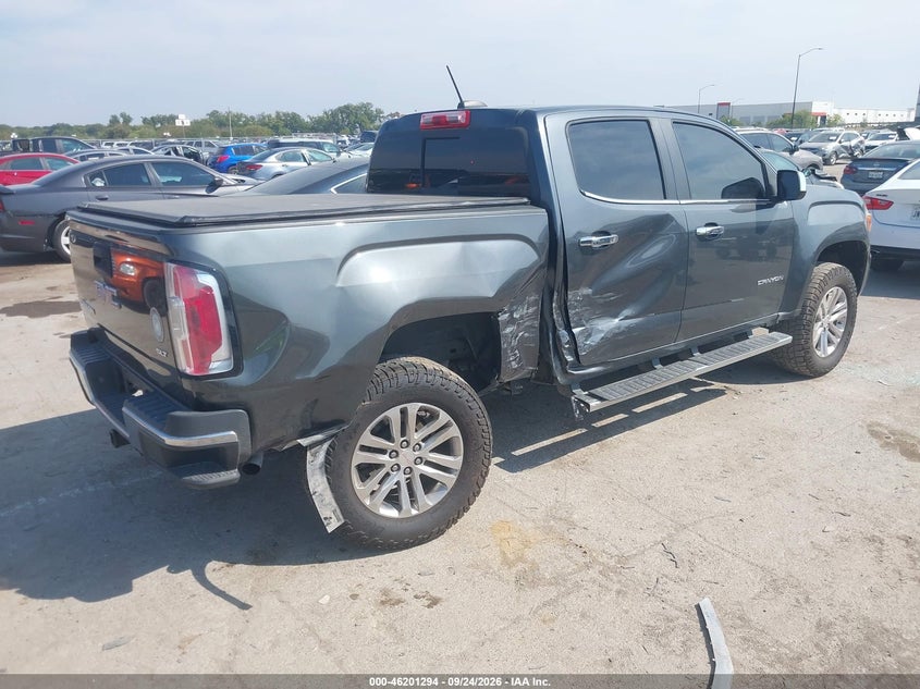 Vin: 1gtg5de31g1101613, lot: 46701207, gmc canyon slt 20164