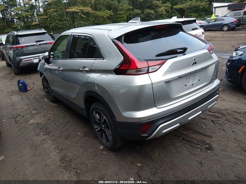 Vin: ja4atwaa7rz077991, lot: 46701226, mitsubishi eclipse cross se s-awc/sel s-awc 20243