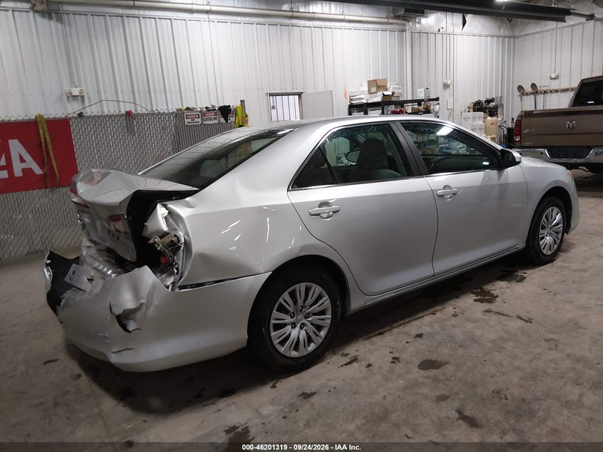 Vin: 4t1bf1fk4cu045408, lot: 46701231, toyota camry le 20124