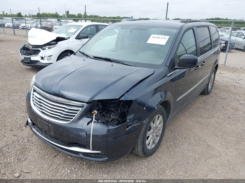 Vin: 2c4rc1bg9er461080, lot: 46701236, chrysler town & country touring 20142
